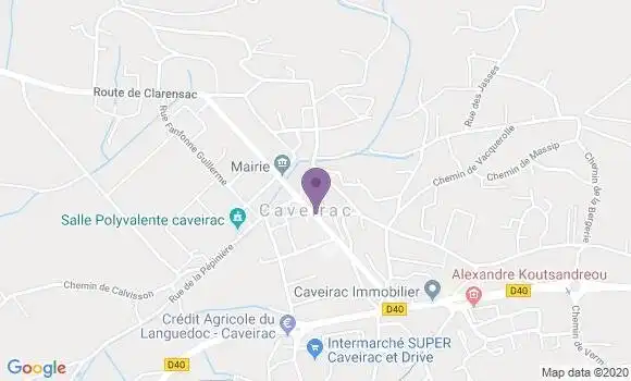 Localisation Caisse d