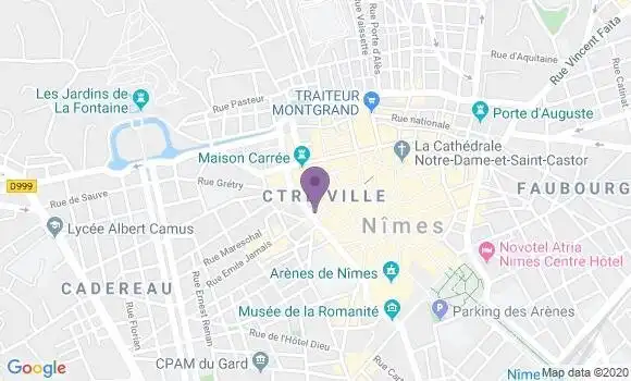 Localisation Caisse d
