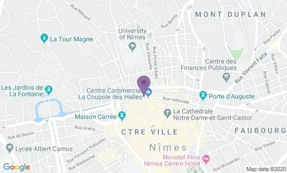 Localisation Caisse d