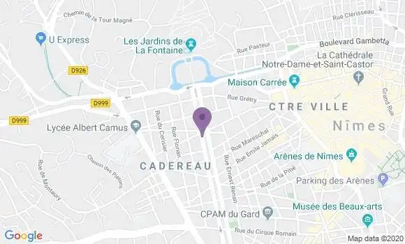 Localisation Caisse d