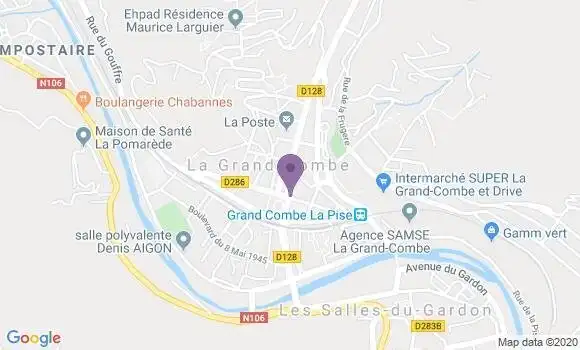 Localisation Caisse d