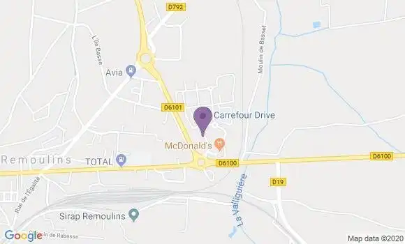 Localisation Caisse d