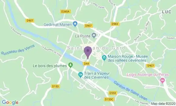 Localisation Caisse d