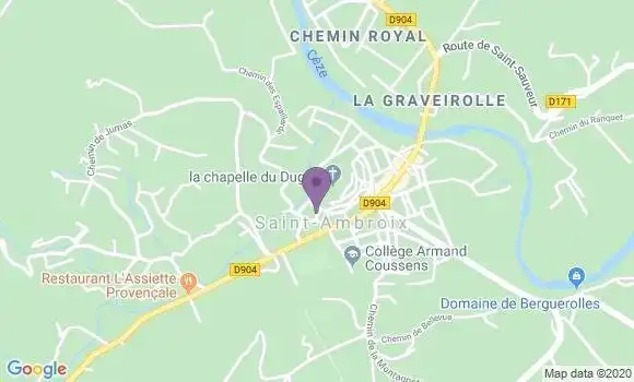 Localisation Caisse d