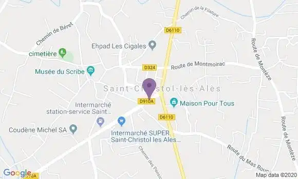 Localisation Caisse d