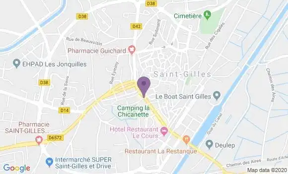 Localisation Caisse d