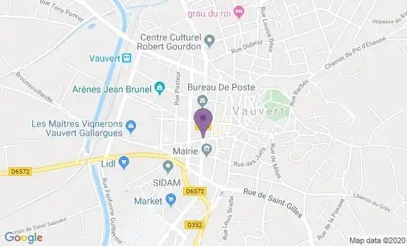 Localisation Caisse d