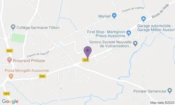 Localisation Caisse d