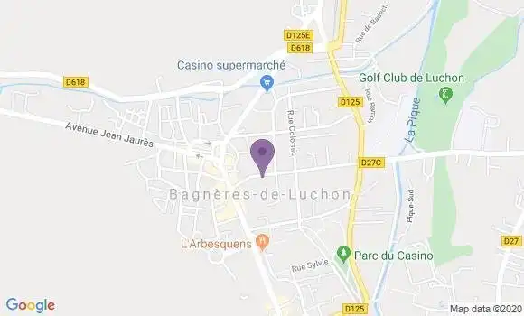 Localisation Caisse d