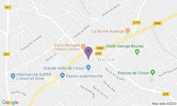 Localisation Caisse d