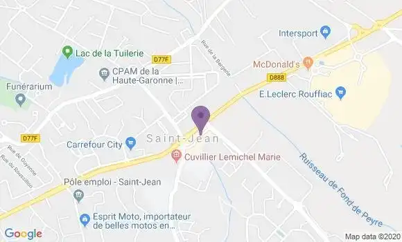 Localisation Caisse d