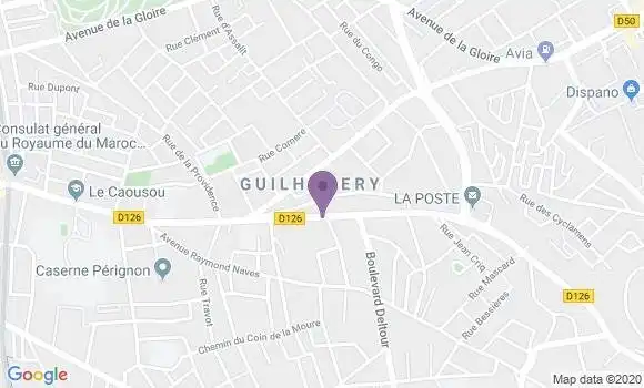 Localisation Caisse d