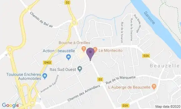 Localisation Caisse d