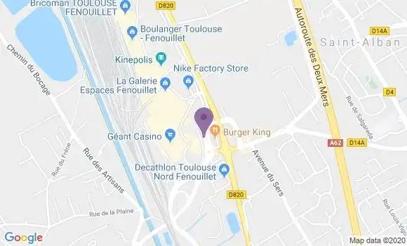 Localisation Caisse d