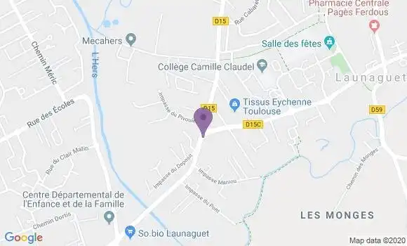 Localisation Caisse d