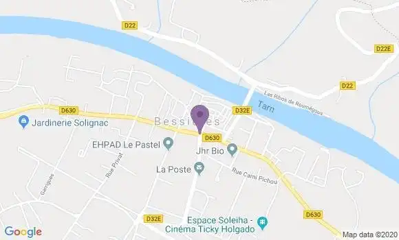 Localisation Caisse d
