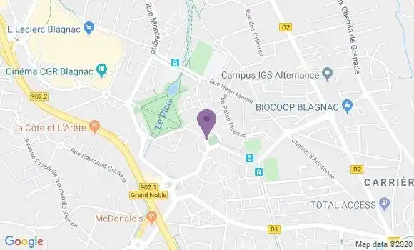 Localisation Caisse d