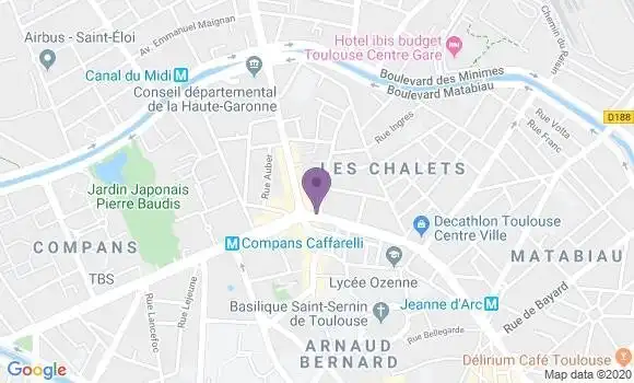 Localisation Caisse d