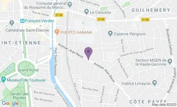 Localisation Caisse d