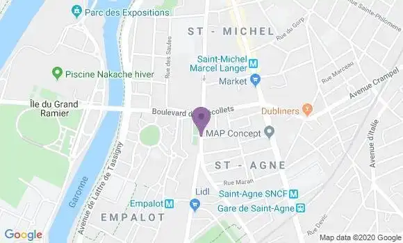 Localisation Caisse d