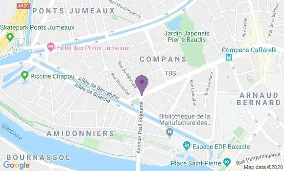 Localisation Caisse d