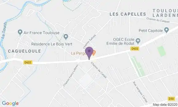 Localisation Caisse d