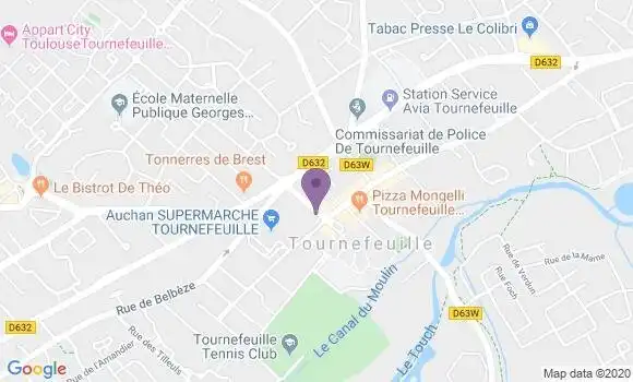 Localisation Caisse d