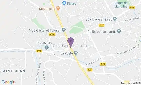 Localisation Caisse d