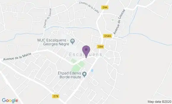 Localisation Caisse d