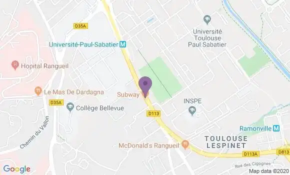 Localisation Caisse d