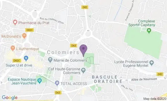 Localisation Caisse d