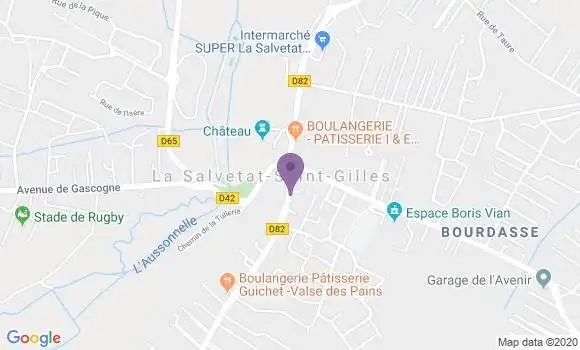 Localisation Caisse d