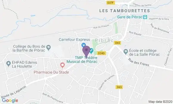 Localisation Caisse d