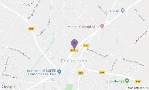 Localisation Caisse d