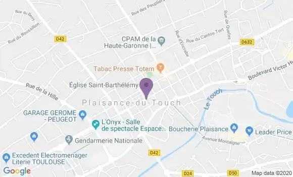 Localisation Caisse d