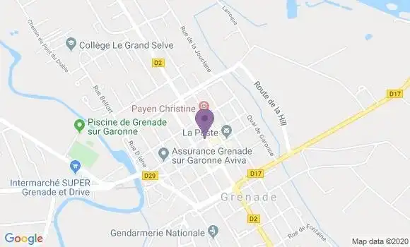 Localisation Caisse d