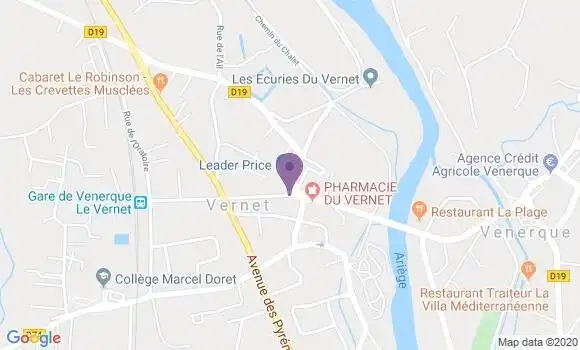 Localisation Caisse d