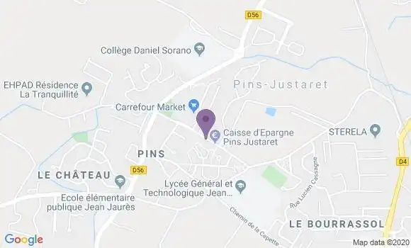 Localisation Caisse d