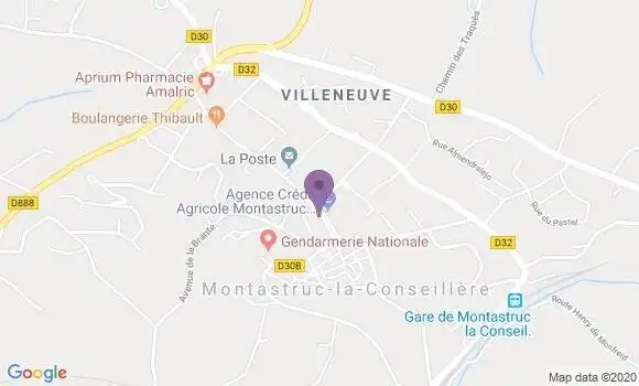 Localisation Caisse d