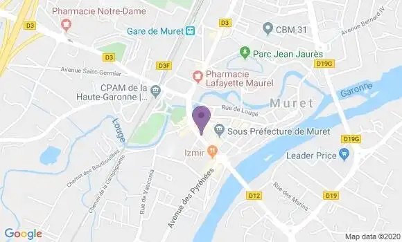 Localisation Caisse d