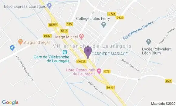 Localisation Caisse d