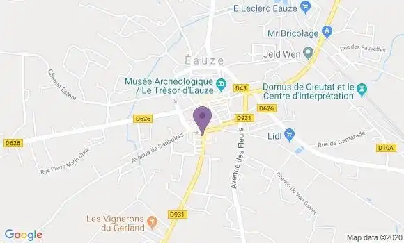 Localisation Caisse d