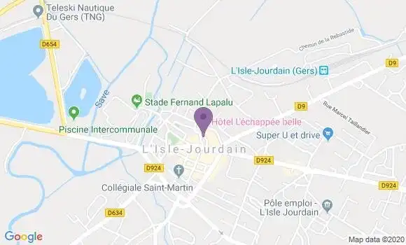 Localisation Caisse d