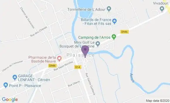 Localisation Caisse d