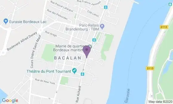 Localisation Caisse d