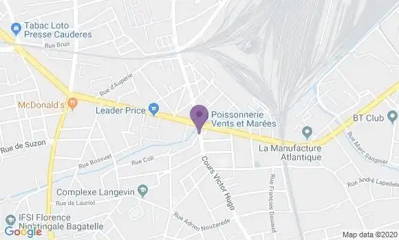 Localisation Caisse d