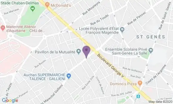 Localisation Caisse d
