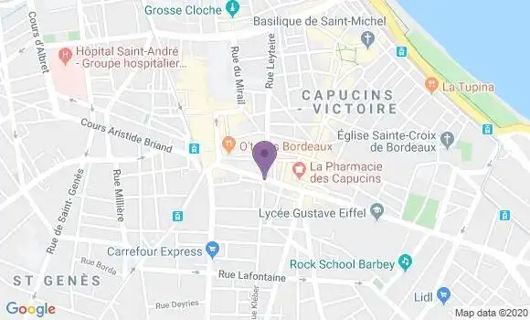 Localisation Caisse d