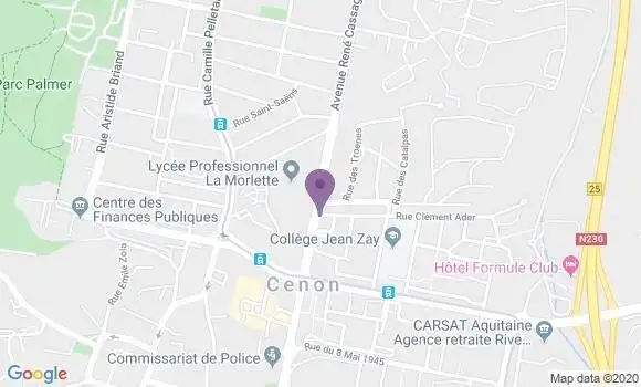 Localisation Caisse d