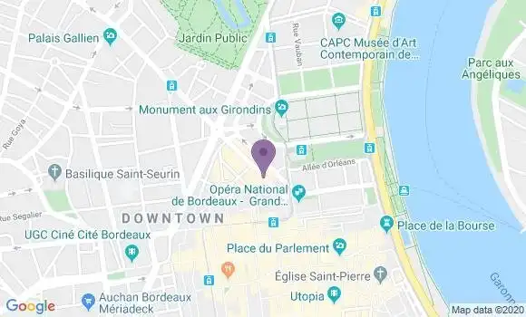 Localisation Caisse d